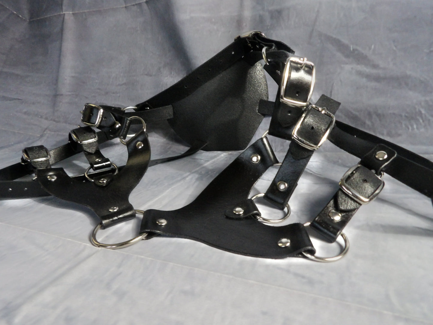 Leather Strap-On Spider