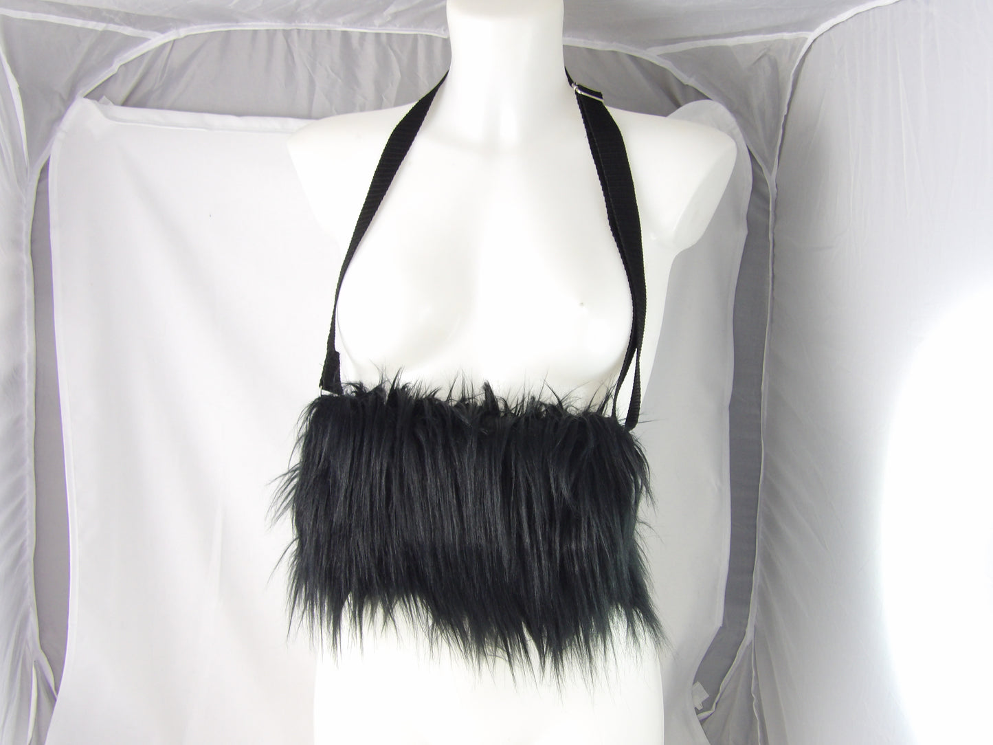 Muff - Hand Warmer (Black Mongolian)