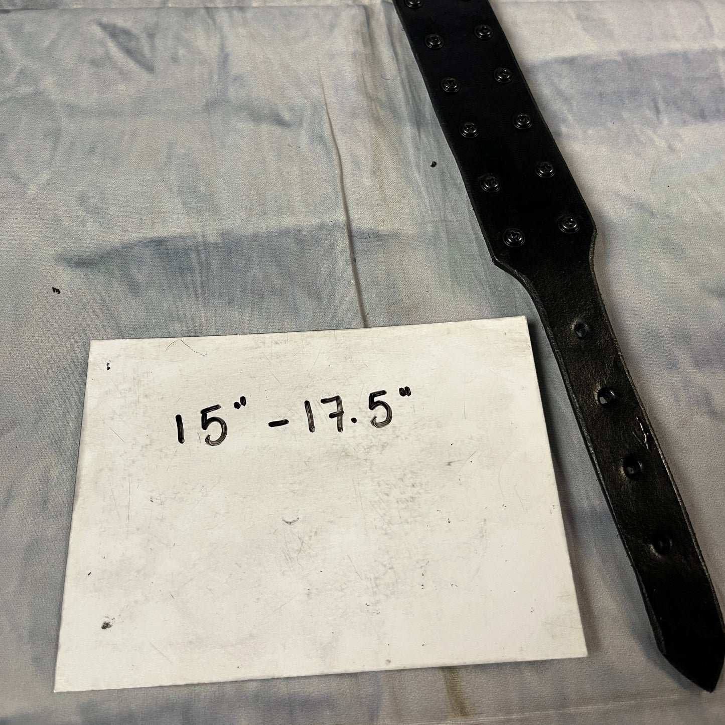 Spiked Leather Neck Cuff