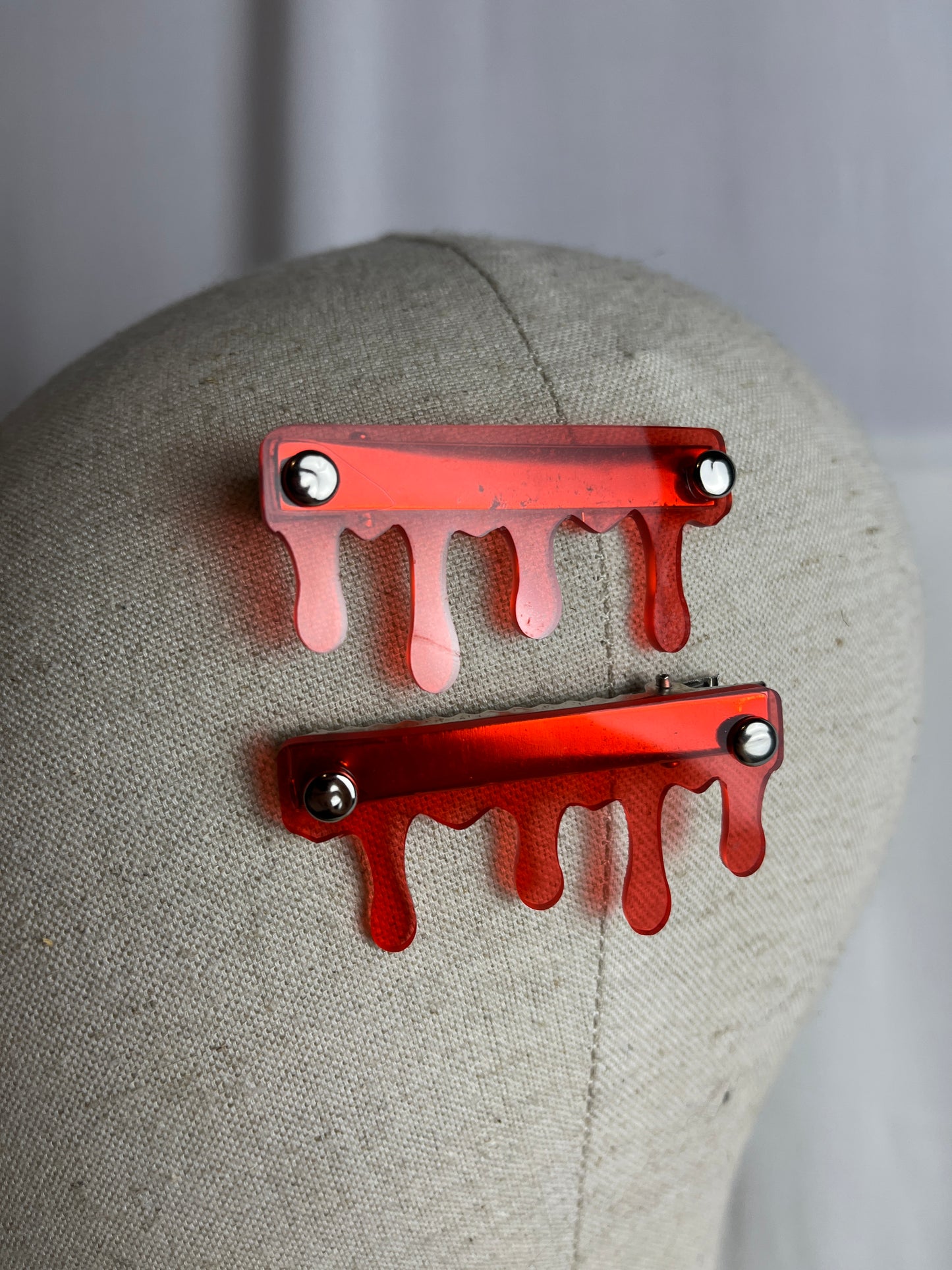 Blood Drip - Hair Clips