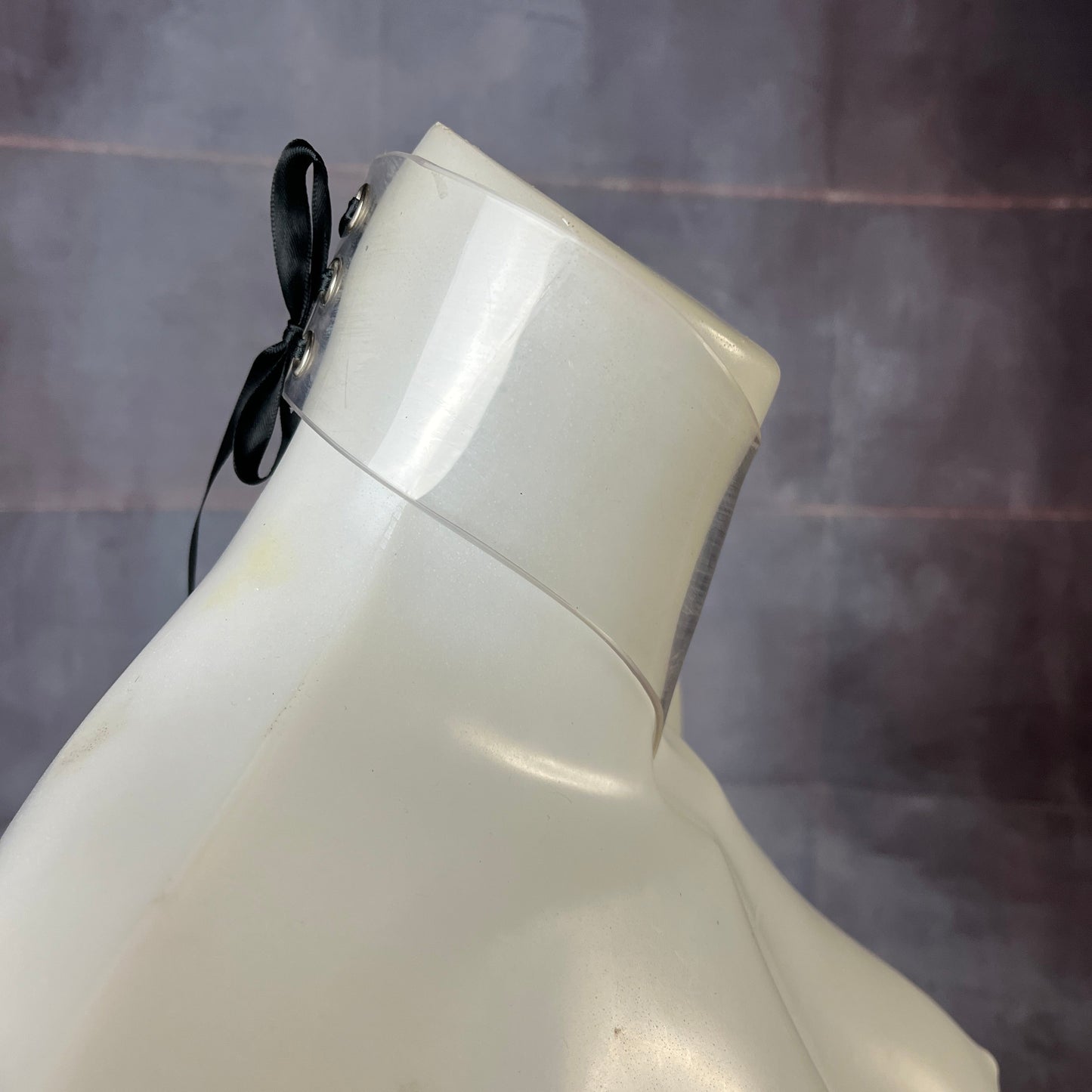 Clear Pointed PVC Collar