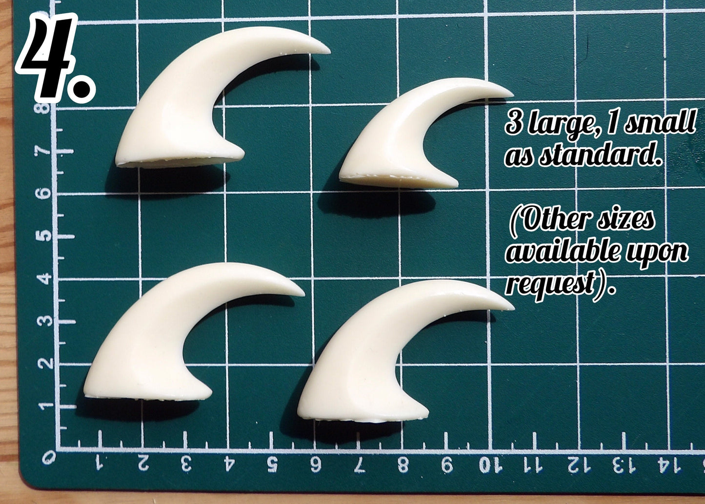 Real Metal Cold Cast Claws