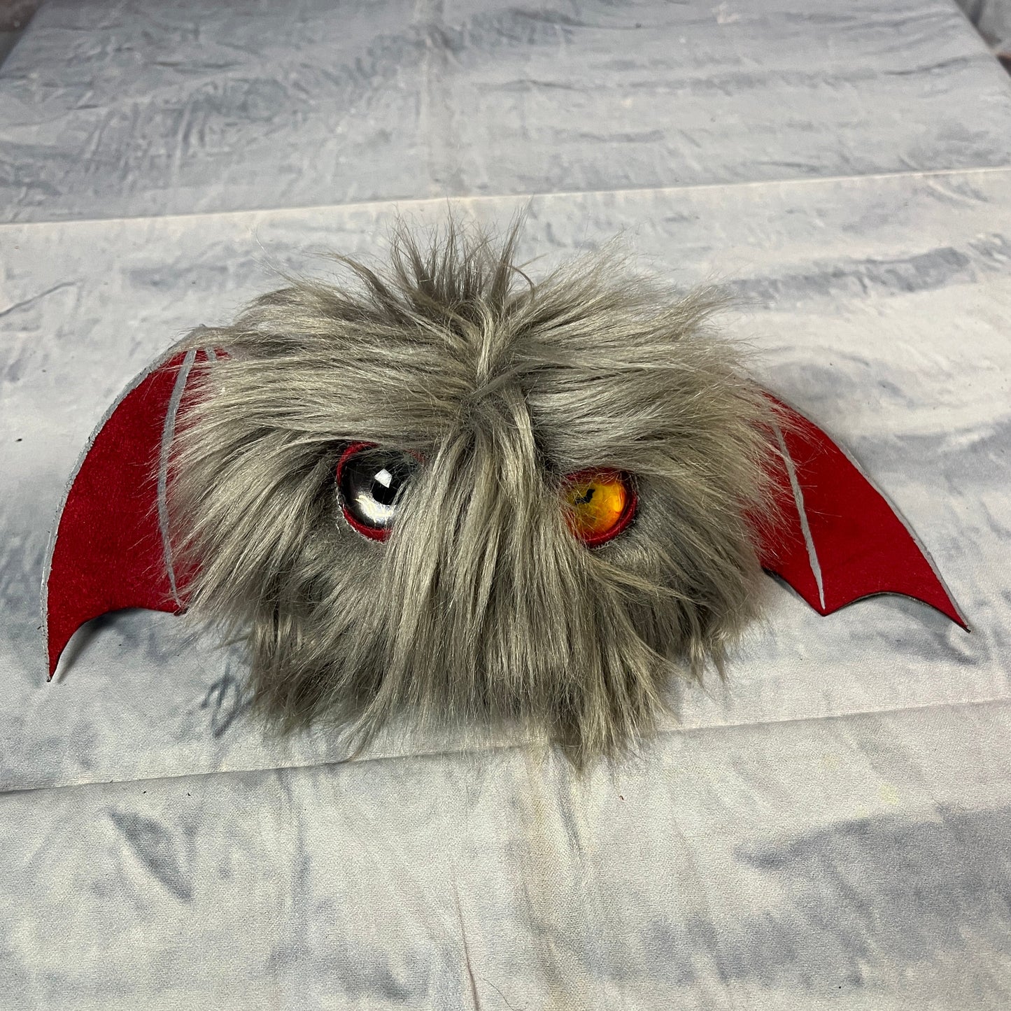 OOAK Grey Bat Plush