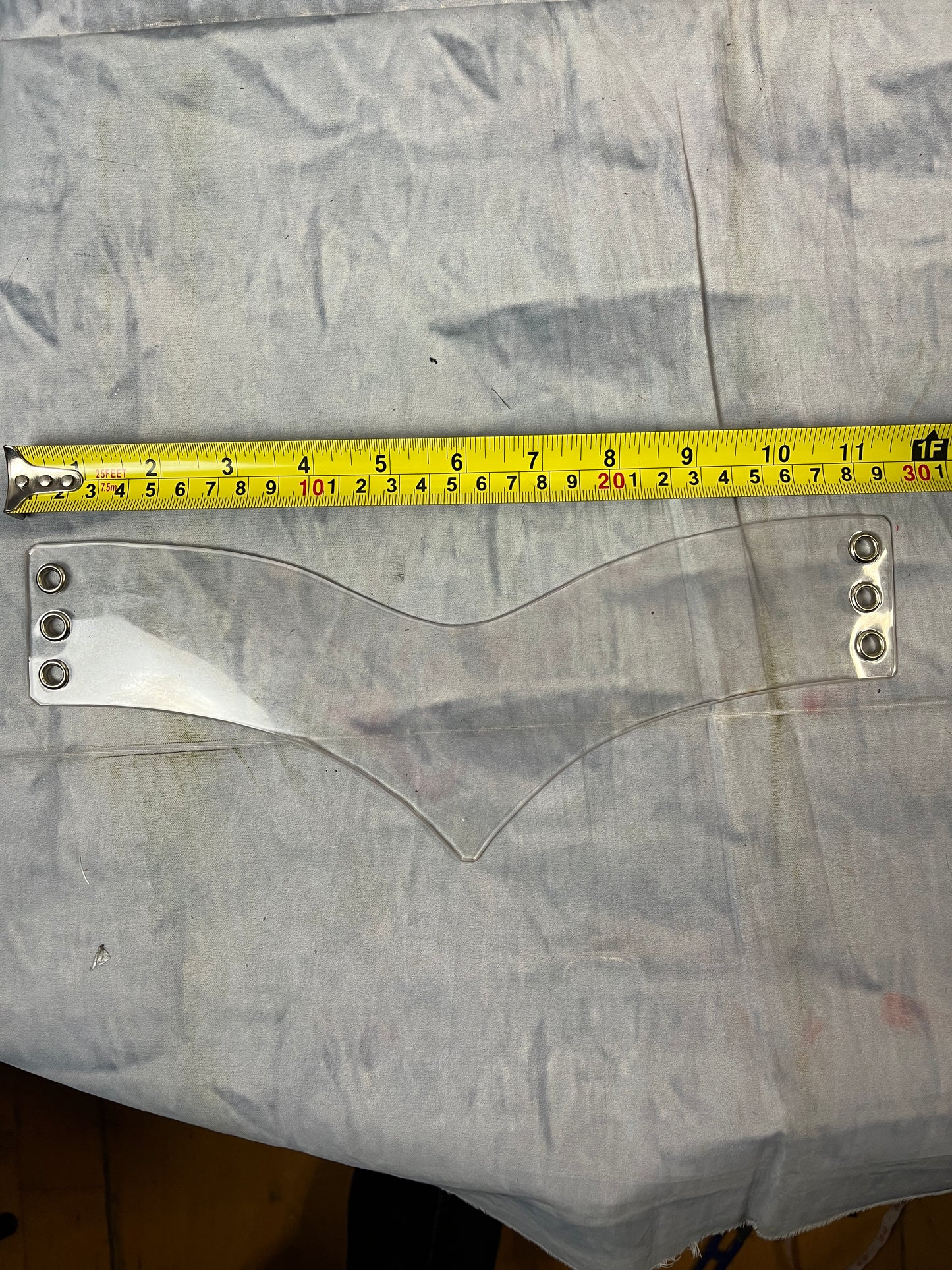 Clear Pointed PVC Collar - Ready to Ship