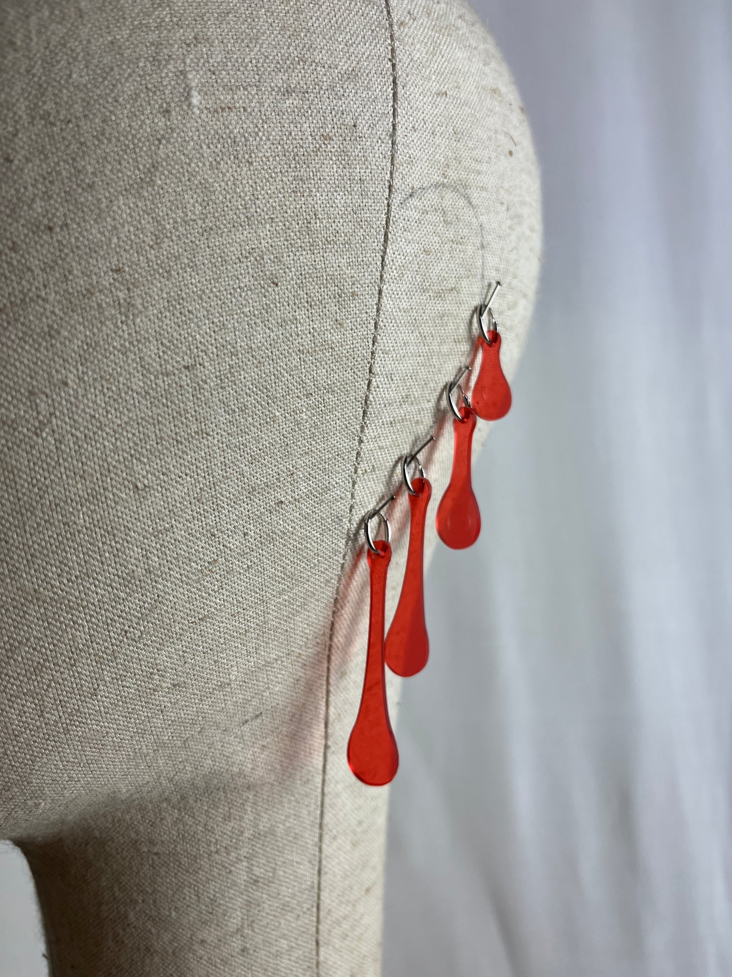 Blood Drip - Earring Stack