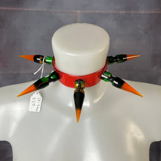Giant Spike Choker - Cyber Rave