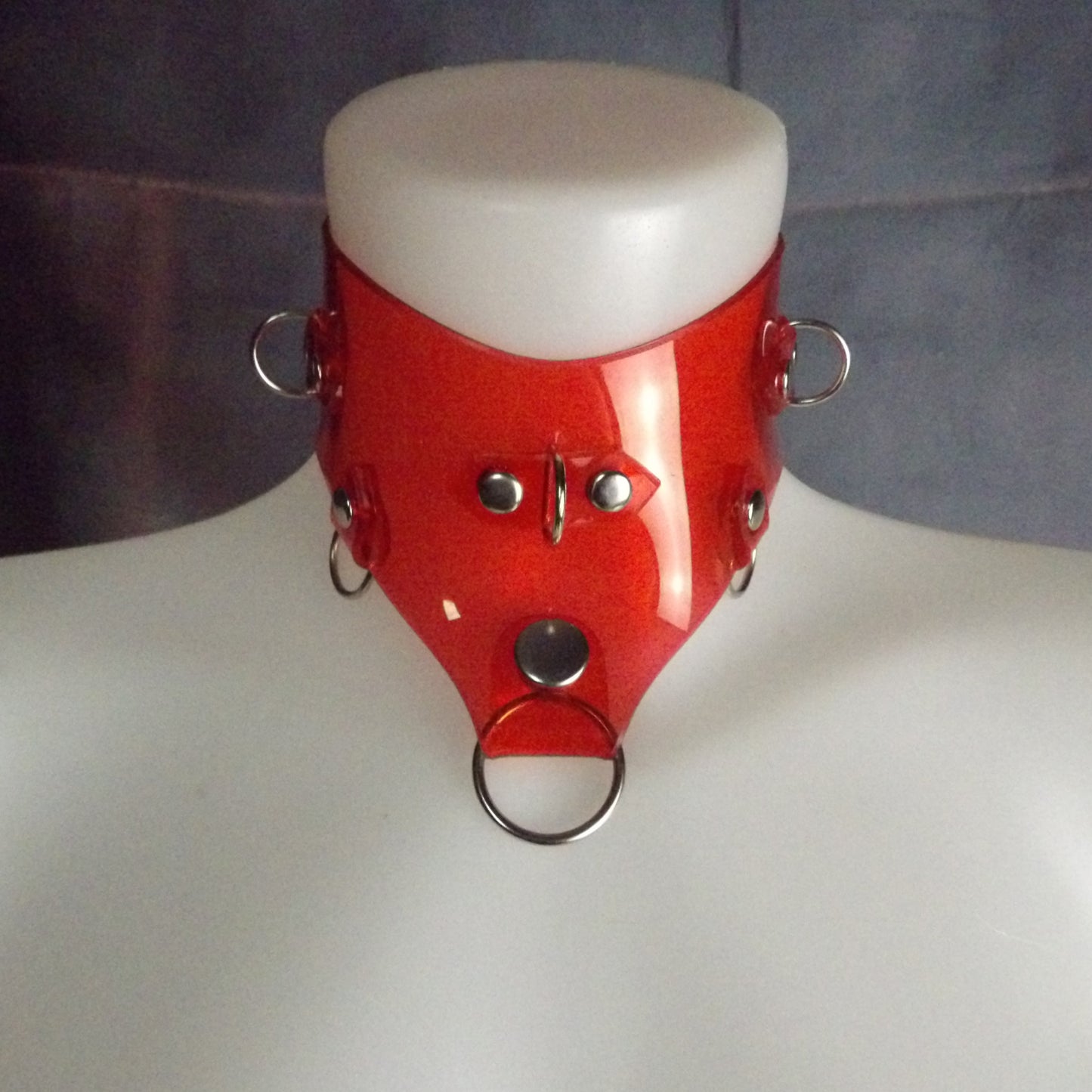 Translucent Red Power & Control Collar