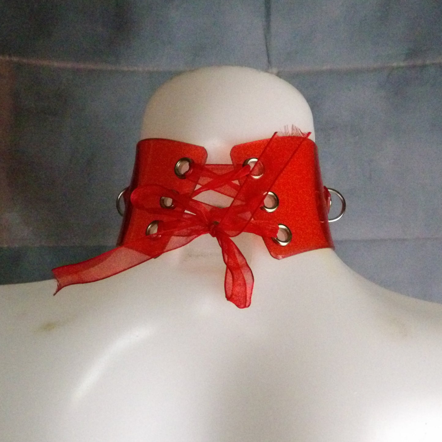 Translucent Red Power & Control Collar