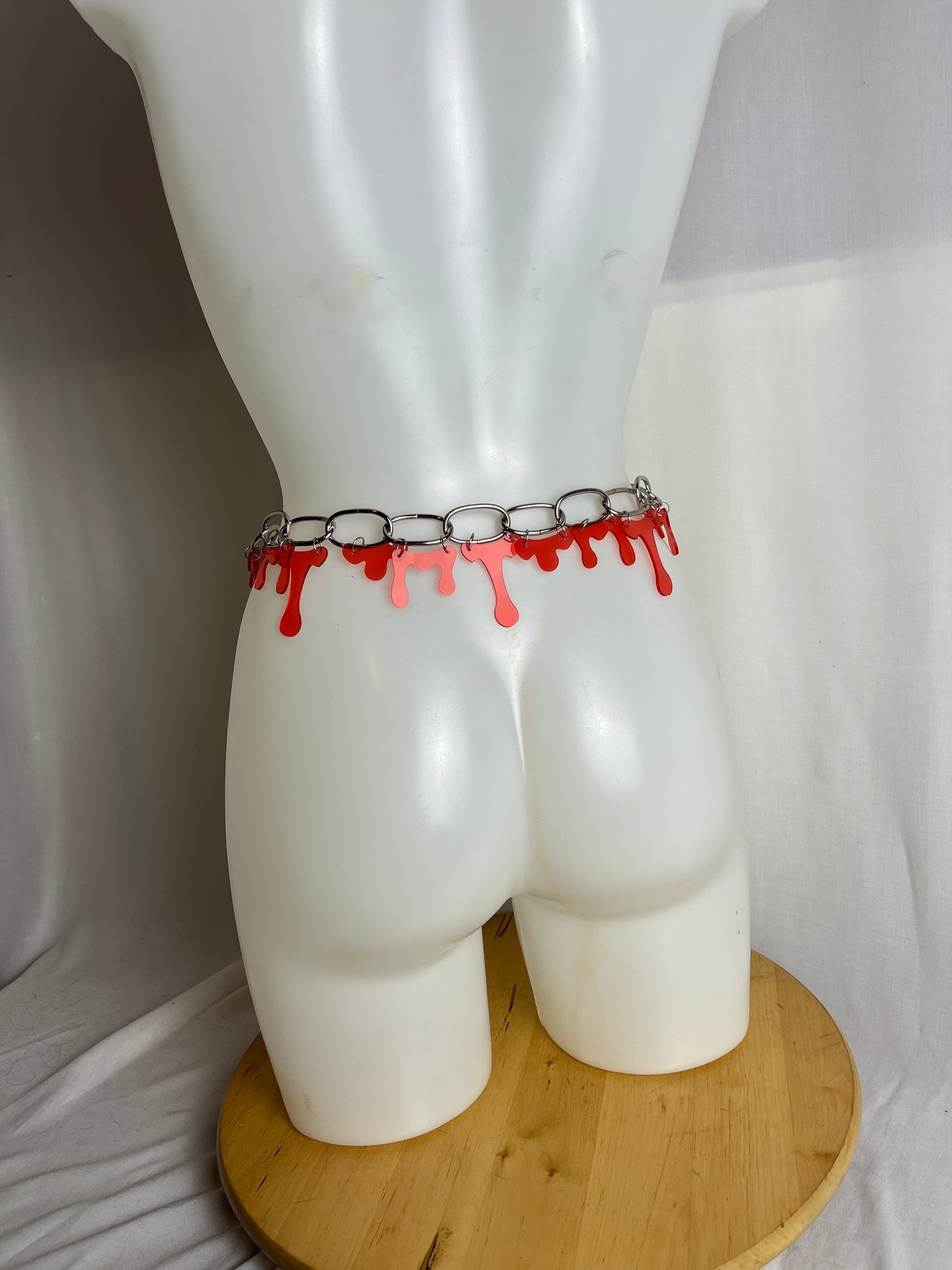 Blood Drip - Chain Belt