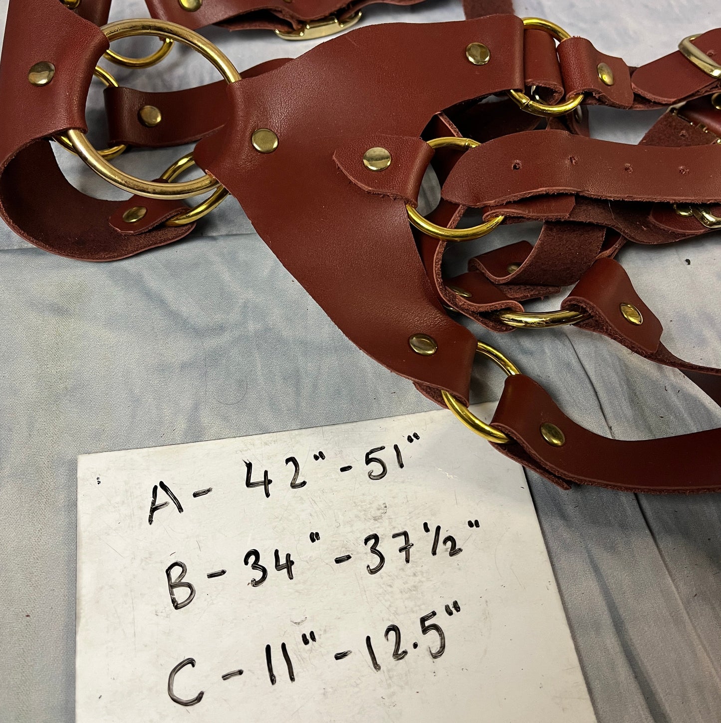 Brown Leather Spider - Ready to Ship