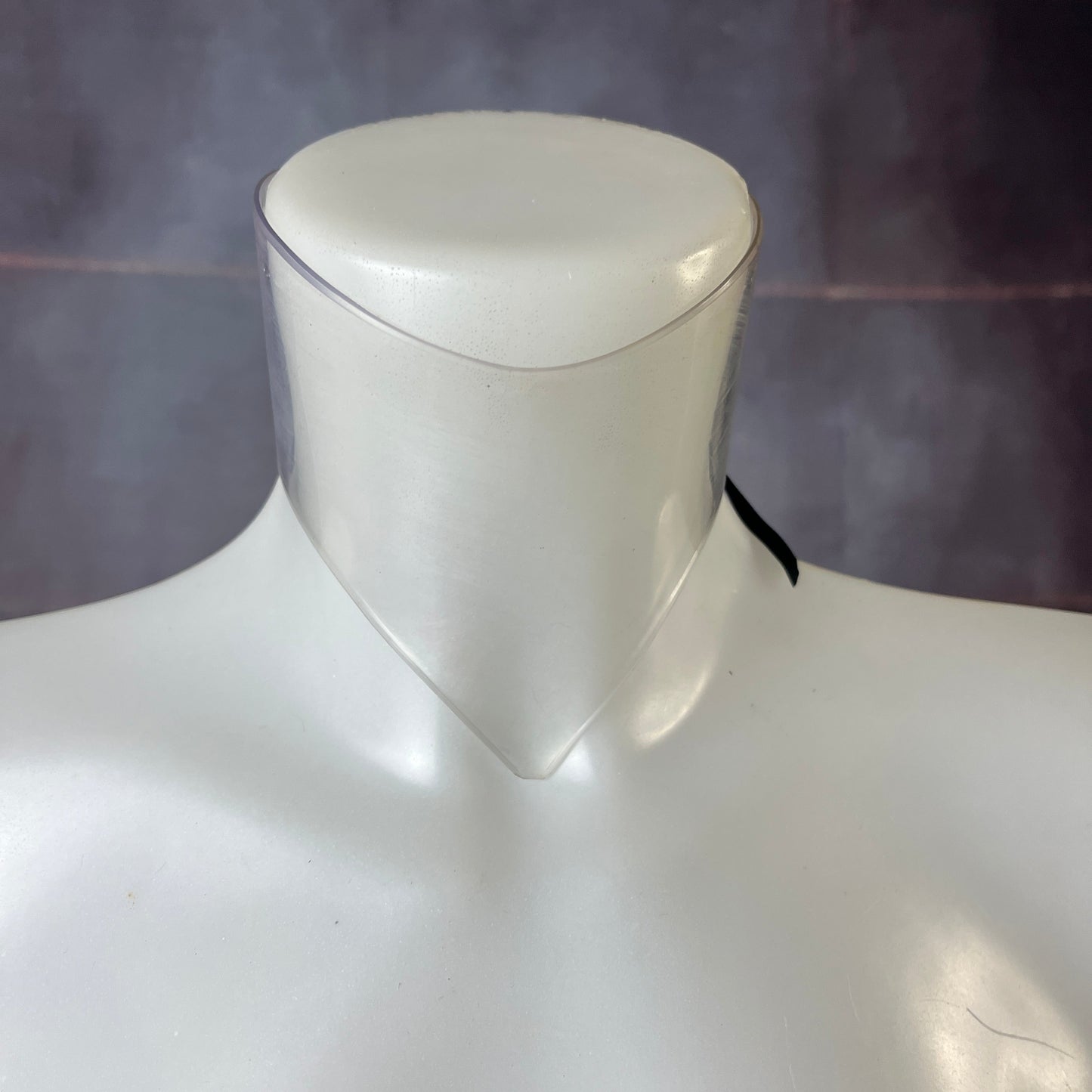 Clear Pointed PVC Collar