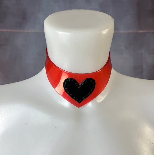 Red Heart Choker
