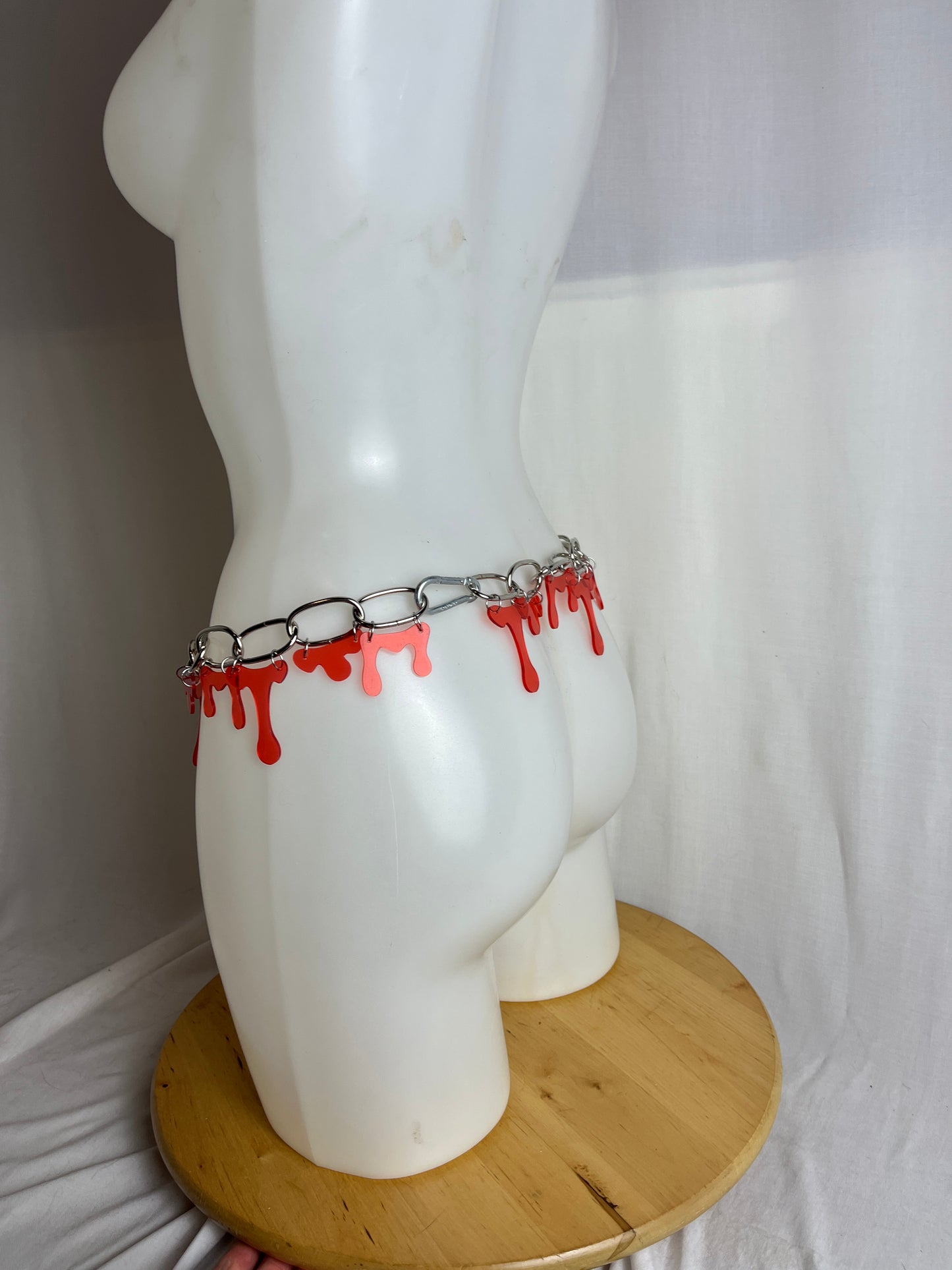 Blood Drip - Chain Belt