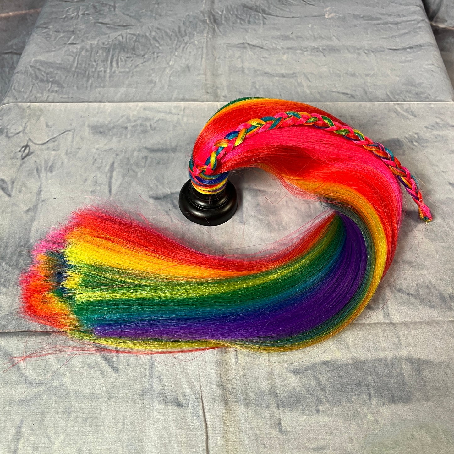Rainbow Pony Tail - Ready to Ship