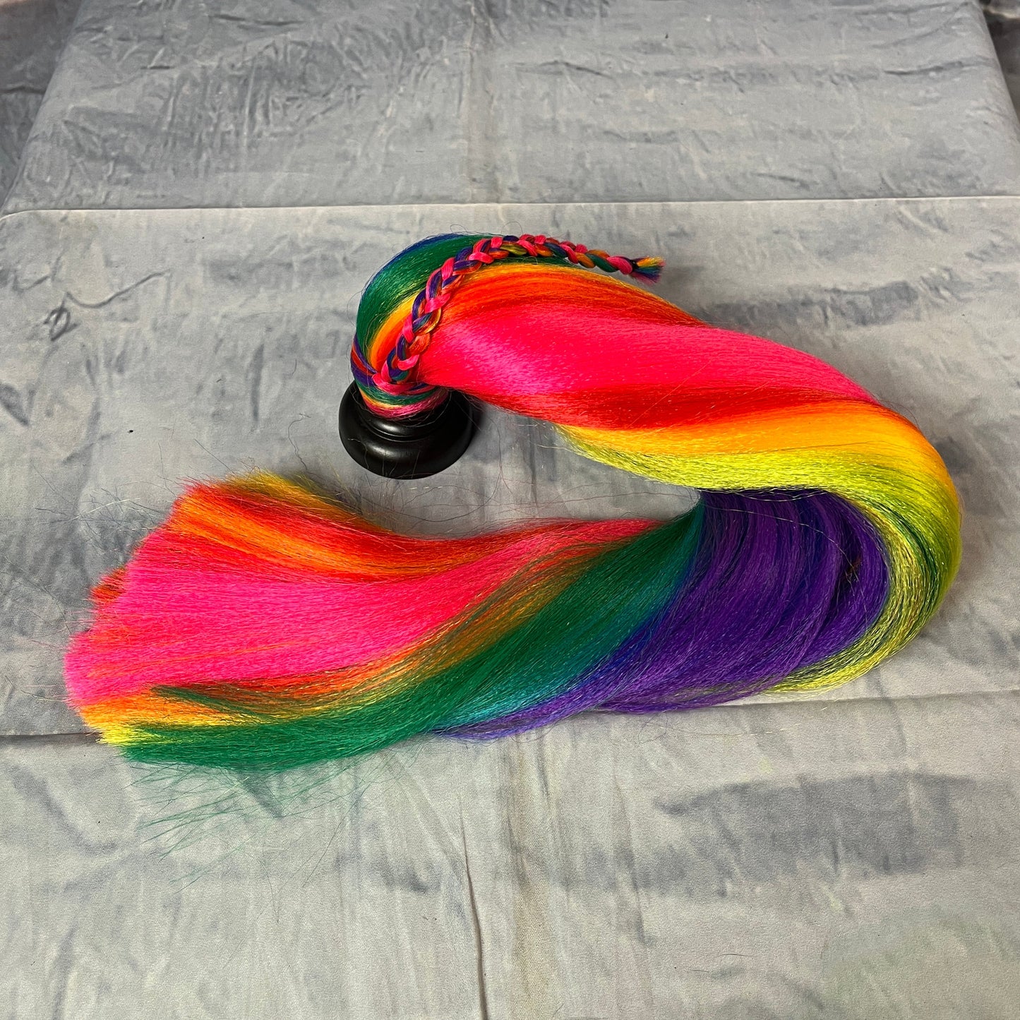 Rainbow Pony Tail - Ready to Ship