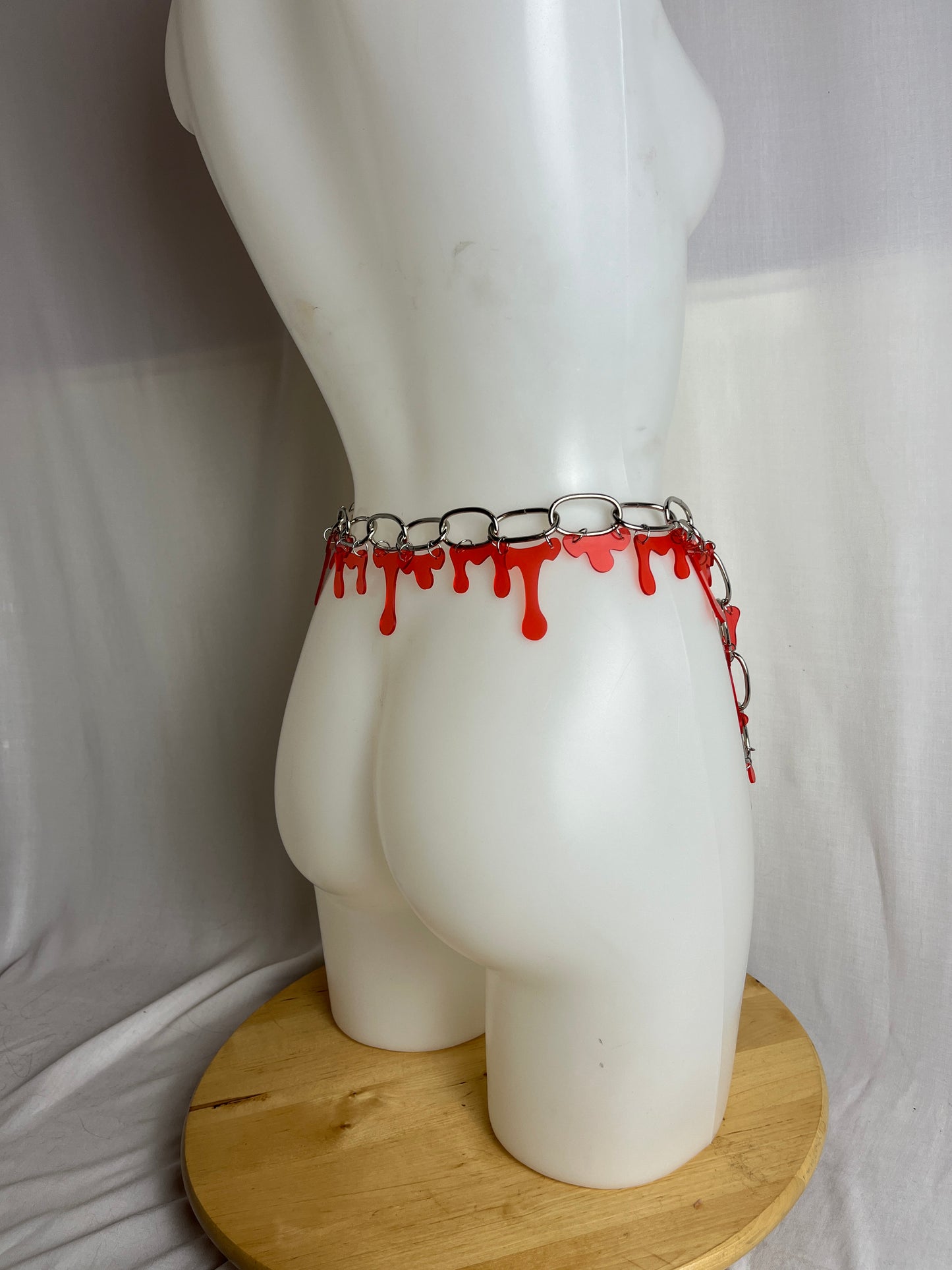 Blood Drip - Chain Belt