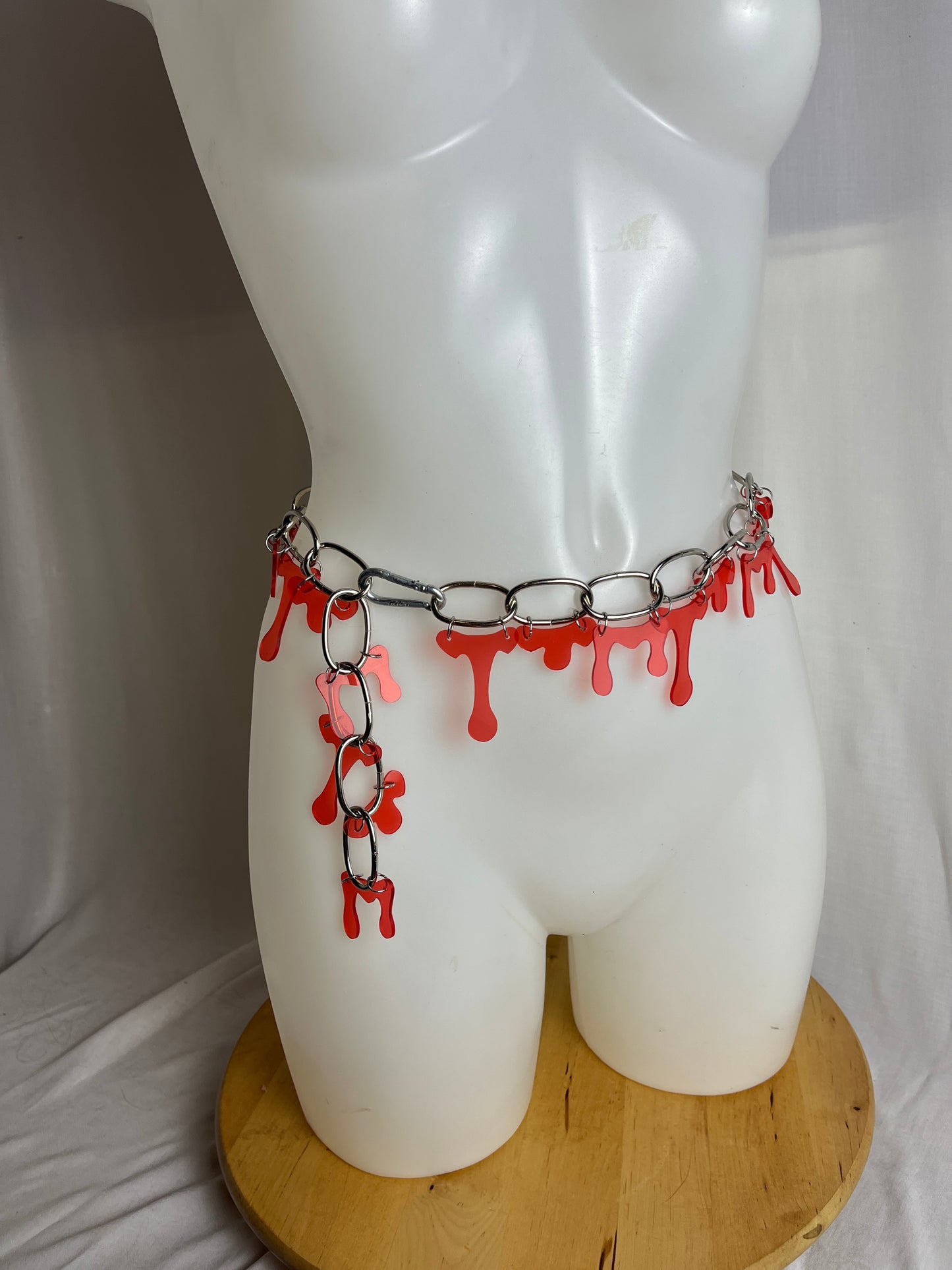 Blood Drip - Chain Belt