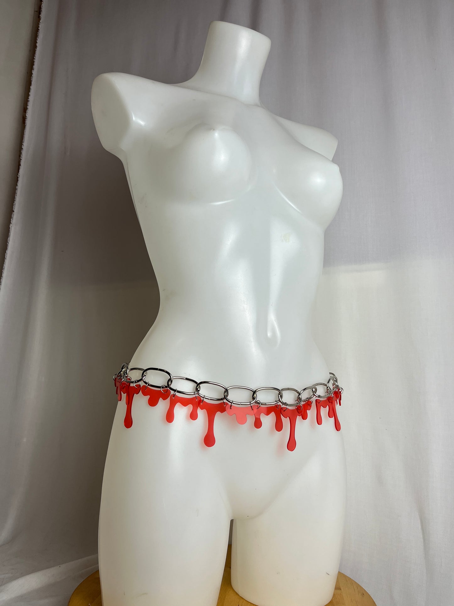 Blood Drip - Chain Belt