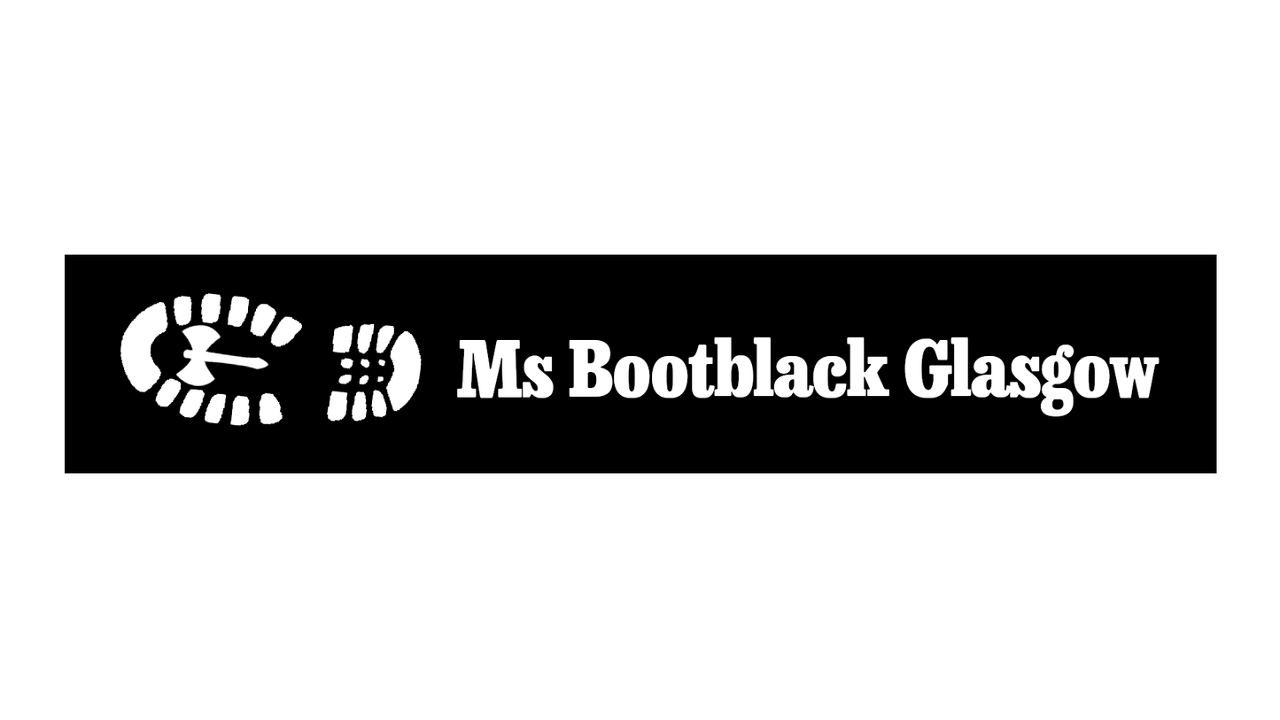 Ms Bootblack Glasgow Sash
