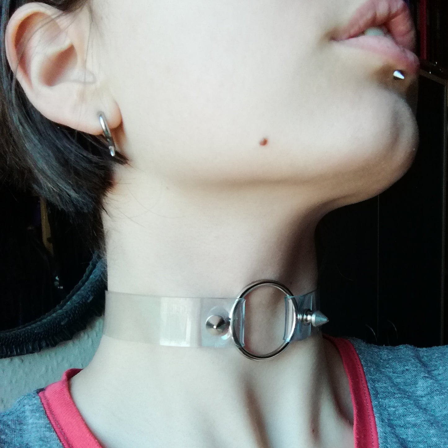 Clear Vinyl Choker