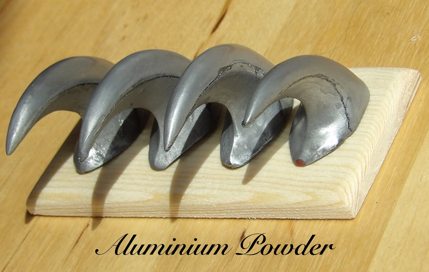 Real Metal Cold Cast Claws